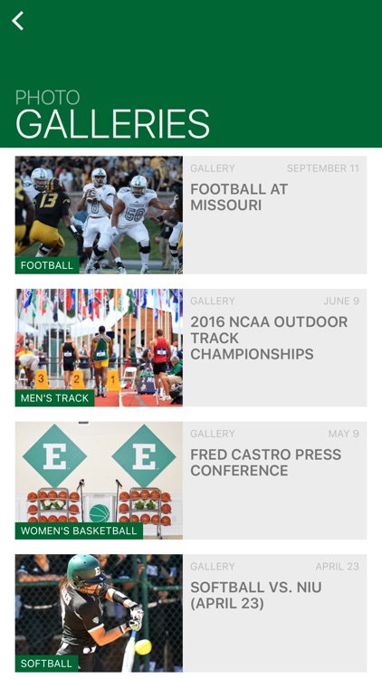 Eastern Michigan Eagles screenshot-3