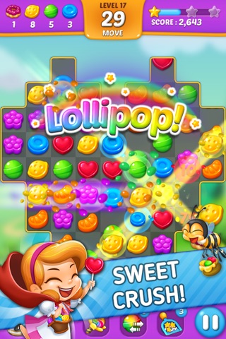 Lollipop: Sweet Taste Match3 screenshot 4