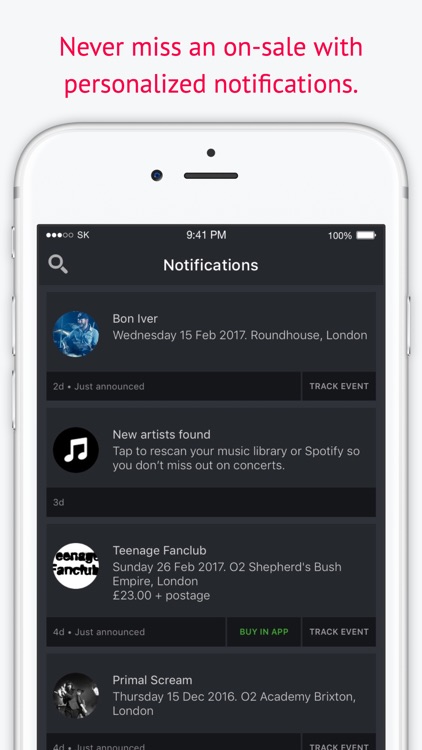 Songkick Concerts screenshot-3