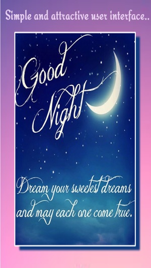 Good Night Wishes - Send Greetings To Your Beloved(圖2)-速報App