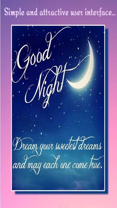 How to cancel & delete Good Night Wishes - Send Greetings To Your Beloved from iphone & ipad 2