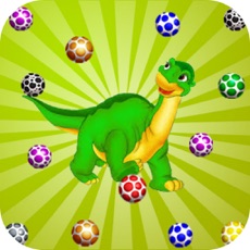 Activities of Ball Dinosaur Play - Egg Color