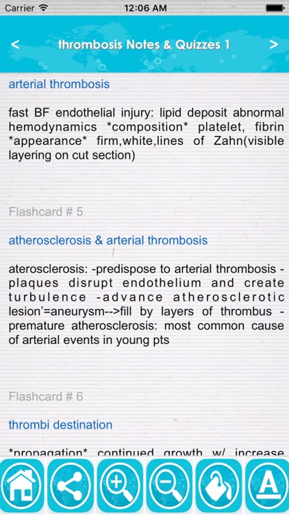 Thrombosis Exam Review & Test Bank App : 1300 Study Notes, Flashcards, & Practice Quiz