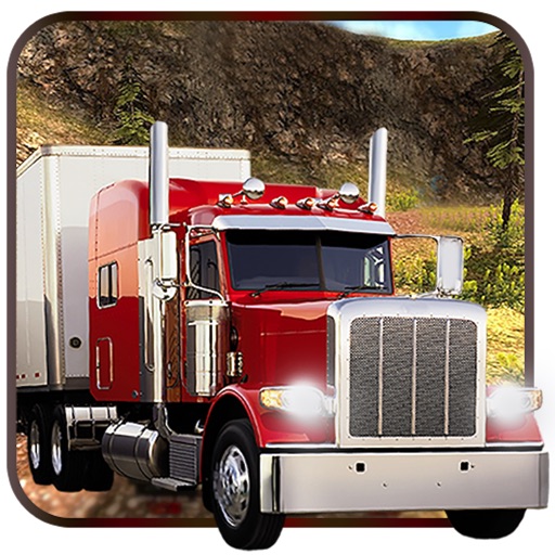 Cargo Truck Driver - Wood Transport Icon