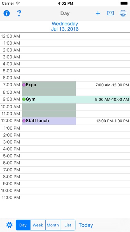 CalPrint for iPhone Calendar Printing screenshot-4