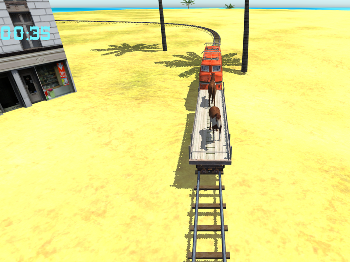 Train Hill Climbing Simulation Game
