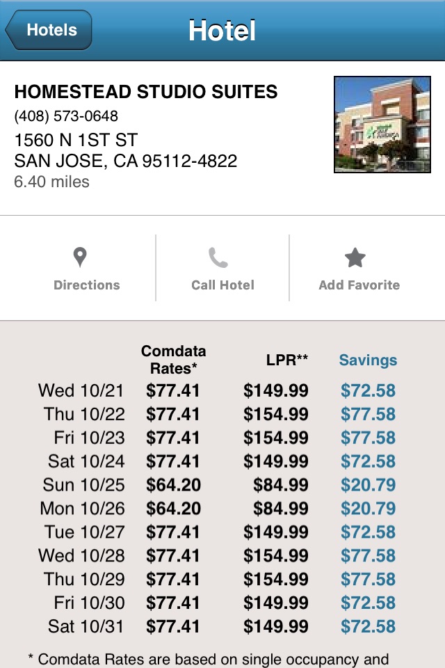 Comdata Hotel Network screenshot 2