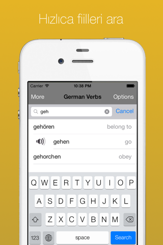 German Verb Conjugator Pro screenshot 4