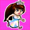 Royal  Girl Running Princess