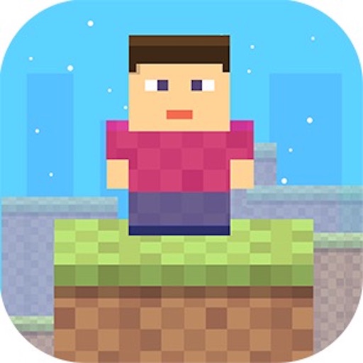 Endless Hop and Drop - One Touch Blocky edition Icon