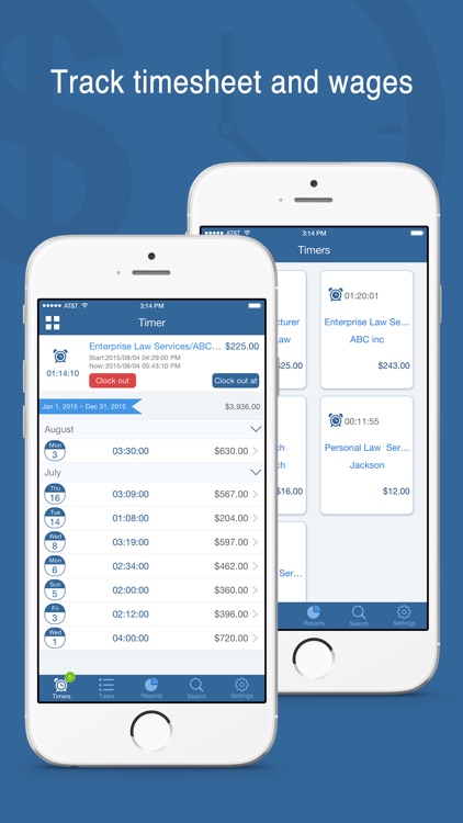 Worktime Tracker - Timesheet and Billing Manager