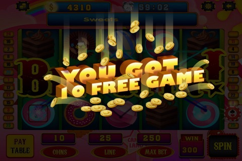 Sweet Casino in High Stakes from Vegas Slots Free screenshot 3