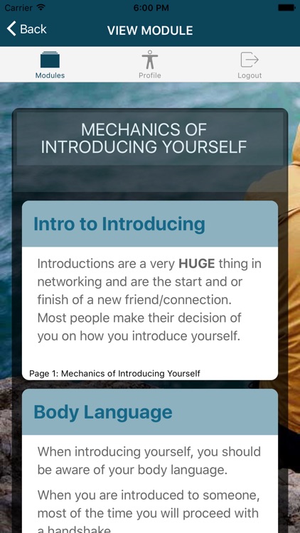 Practical Learning Modules