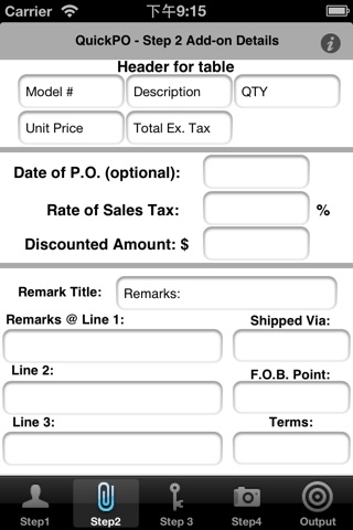 QuickPO screenshot 4