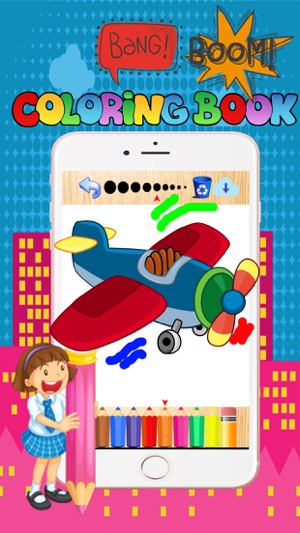 Vehicles Coloring Page Free-Fun Painting Good Kids(圖3)-速報App