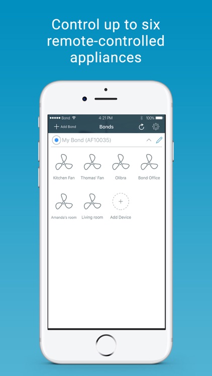 BOND: Smarten Your Ceiling Fan screenshot-3