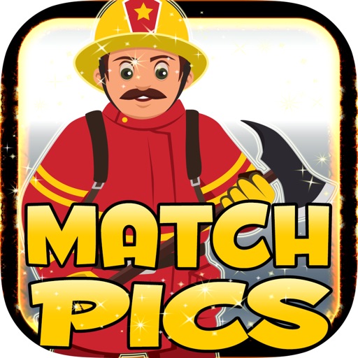 Aabe Kids Fireman Match Pictures icon