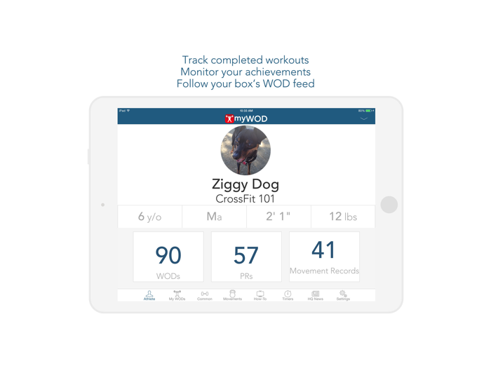 myWOD — 1 WOD Log for XF Style Workouts