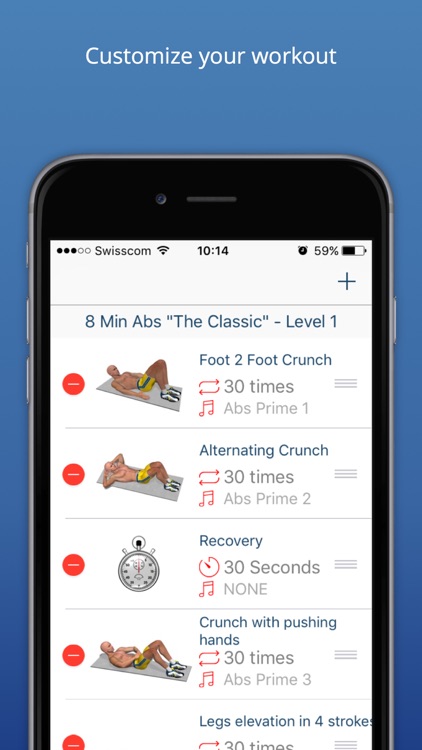 Abs Workout - Daily Fitness Routines for a Quick Six Pack Muscle screenshot-3