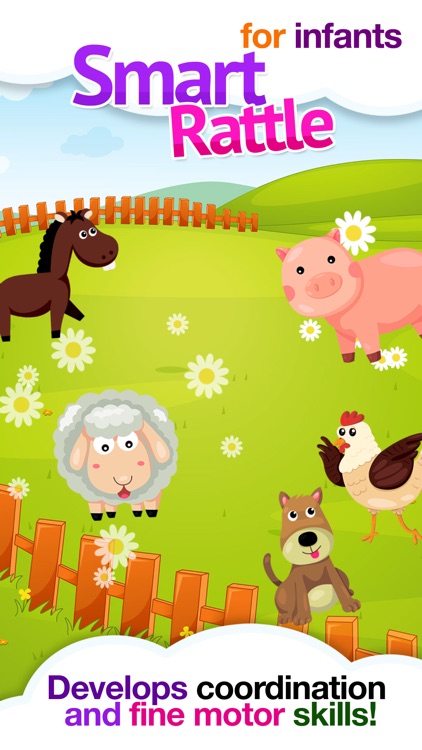 Baby Rattle Games: Infant & Toddler Learning Toy
