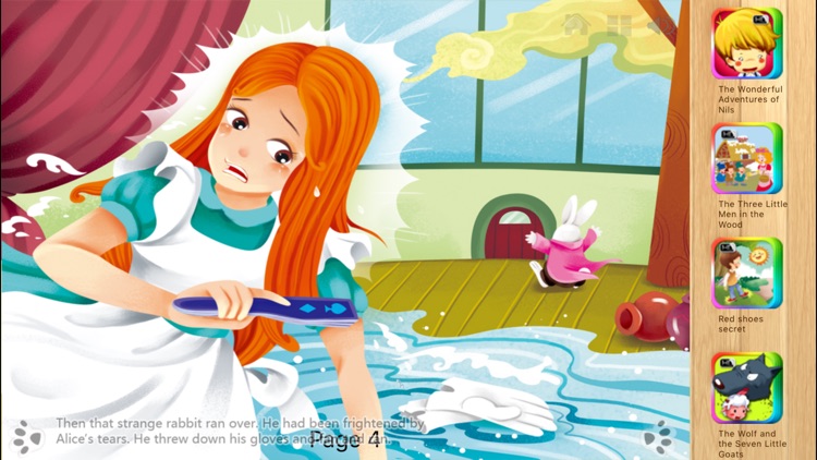 Alice in Wonderland- Interactive Book by iBigToy