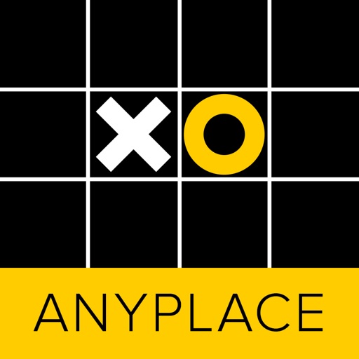 Anyplace Tic Tac Toe. Noughts and crosses game. iOS App