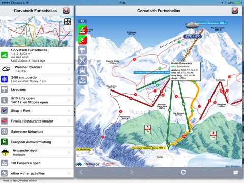 iSKI Swiss HD - Ski Schweiz screenshot 4