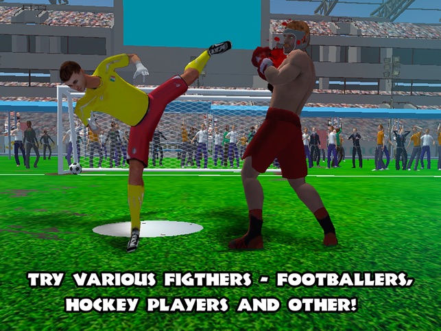 Athlete Mix Fighting Challenge 3D, game for IOS