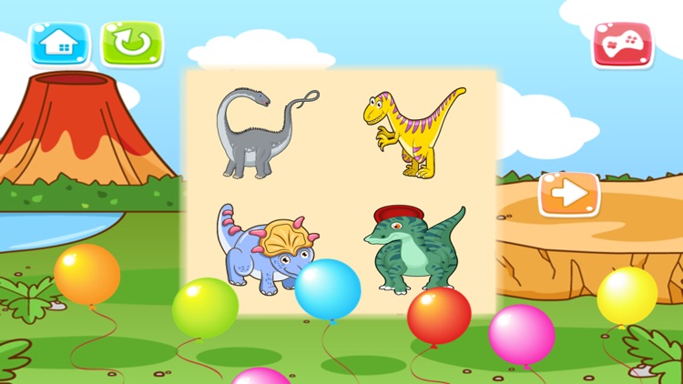 Dinosaur Puzzle - Dino Shadow And Shape Puzzles screenshot-3