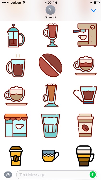 Coffee Time Stickers