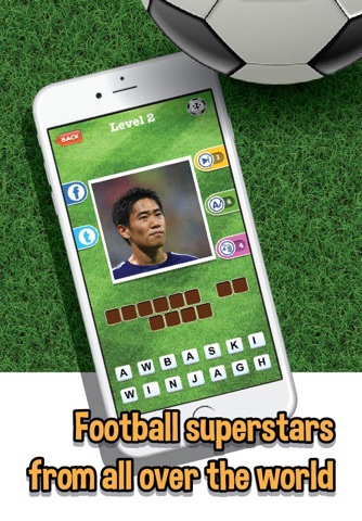 Guess who's the football players quiz app - Top footballer stars trivia game for real soccer fan screenshot 3
