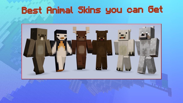 Animal Skins for Minecraft PE - Cape Skins MCPE by Nadeem 