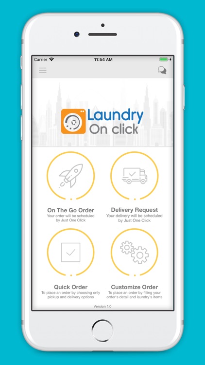 LaundryOnClick