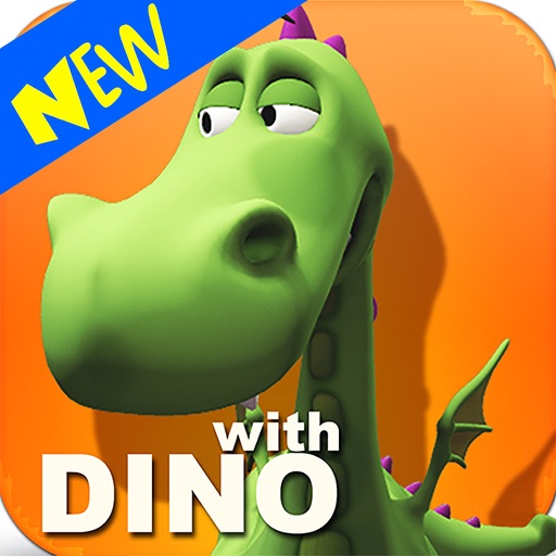 3D Dino Dinosaur Alphabet Learning Playground iOS App