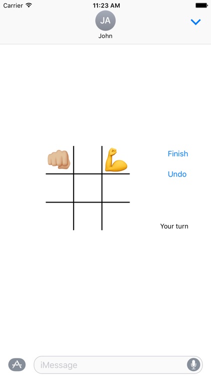 Tic Tac Toe with iMessage screenshot-3