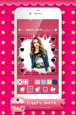 Beauty Photo Editor Collage Maker: Lovely Picture Frames & Insta Pic Effects screenshot 3