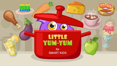 How to cancel & delete Little Yum-Yum: Food Kids Game from iphone & ipad 1