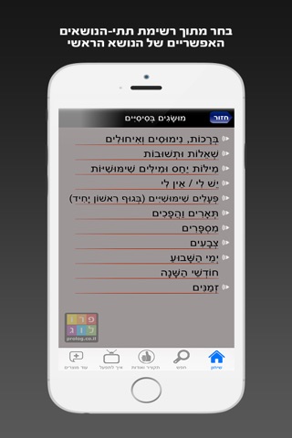 שיחון צרפתי כולל קריינות ושמע מבית פרולוג screenshot 2