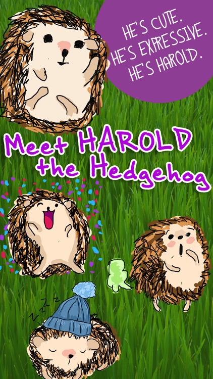 Harold the Hedgehog Stickers