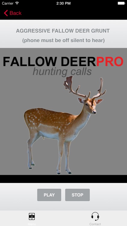 REAL Fallow Deer Calls - Deer Grunt & Deer Bark - BLUETOOTH COMPATIBLE