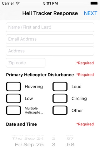 HeliTracker screenshot 2