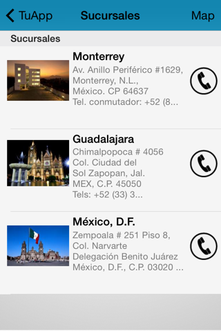 TuApp screenshot 2