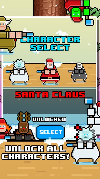 Santa Chopping Christmas Circle Rush - elf 2016 games! screenshot-3