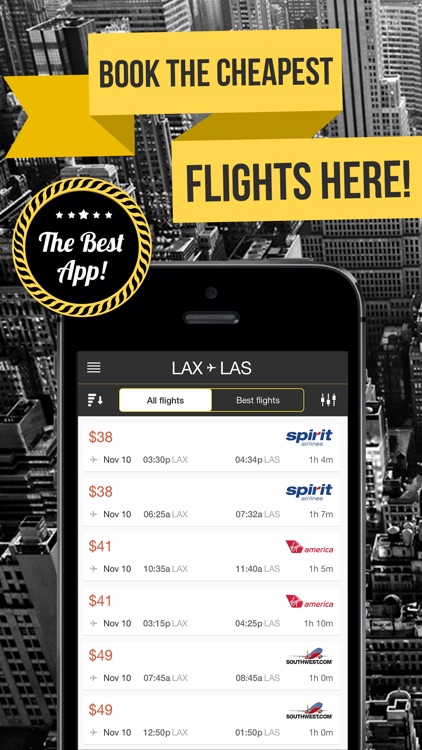 Last Minute - Best Airfare Deals! Search Cheap Flights 729 Airlines screenshot-3