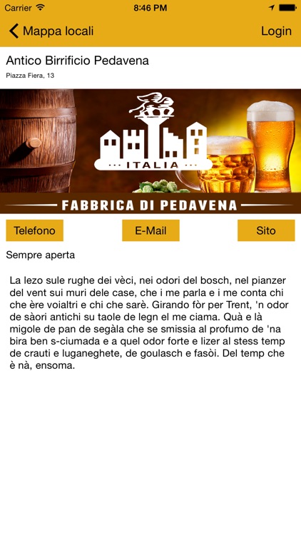 Fabbrica di Pedavena screenshot-3