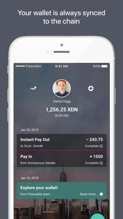 XDN Wallet by Freewallet