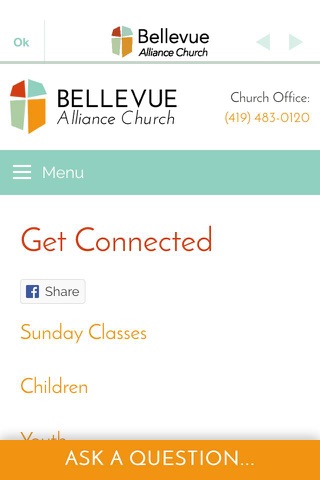 Bellevue Alliance Church screenshot 2
