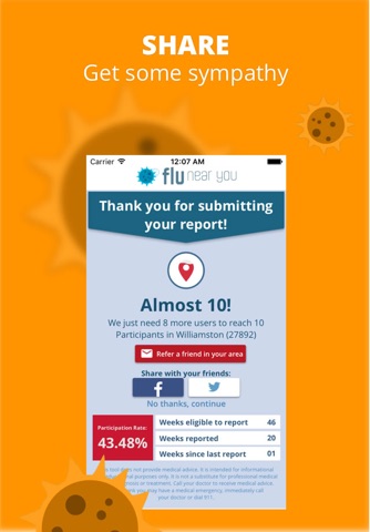 Flu Near You screenshot 3
