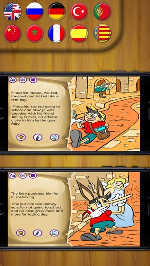 Pinocchio classic stories & Interactive book - Pro(圖1)-速報App