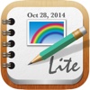 RainbowNote Lite: notebook/diary with photo calendar